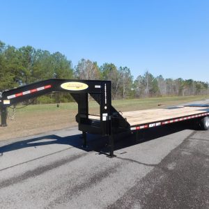 10-Ton Gooseneck Dovetail Dual Tandem with Super Ramps (40-foot)