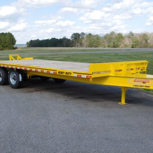 10-Ton Tandem Axle Dovetail Trailer