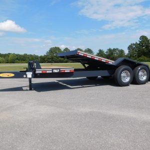 7-Ton Tandem Landscape Partial Tilt Trailer