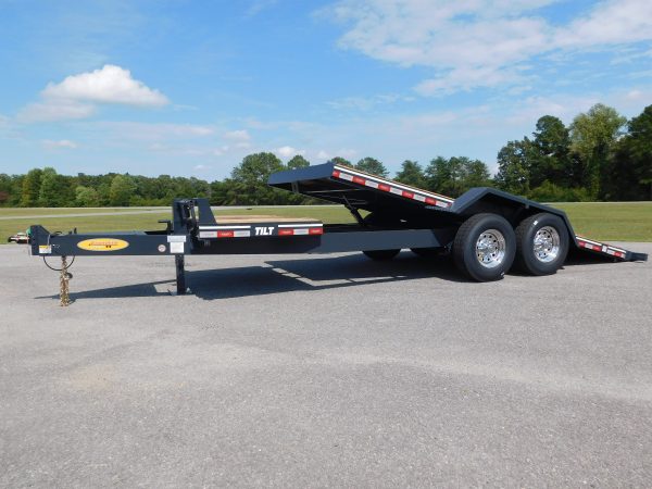 7-Ton Tandem Landscape Partial Tilt Trailer