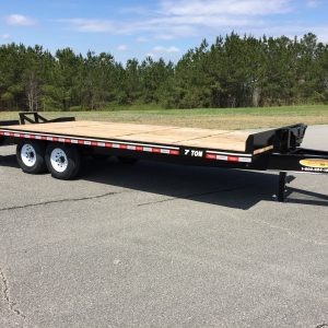 7-Ton Deckover Dovetail Trailer