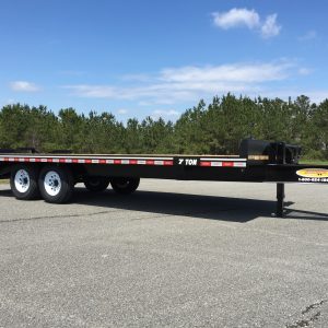 7-Ton Deckover Dovetail Trailer