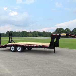 7-Ton Gooseneck Deckover Dovetail Trailer